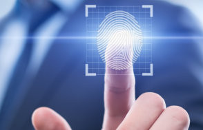 fingerprint scan concept
